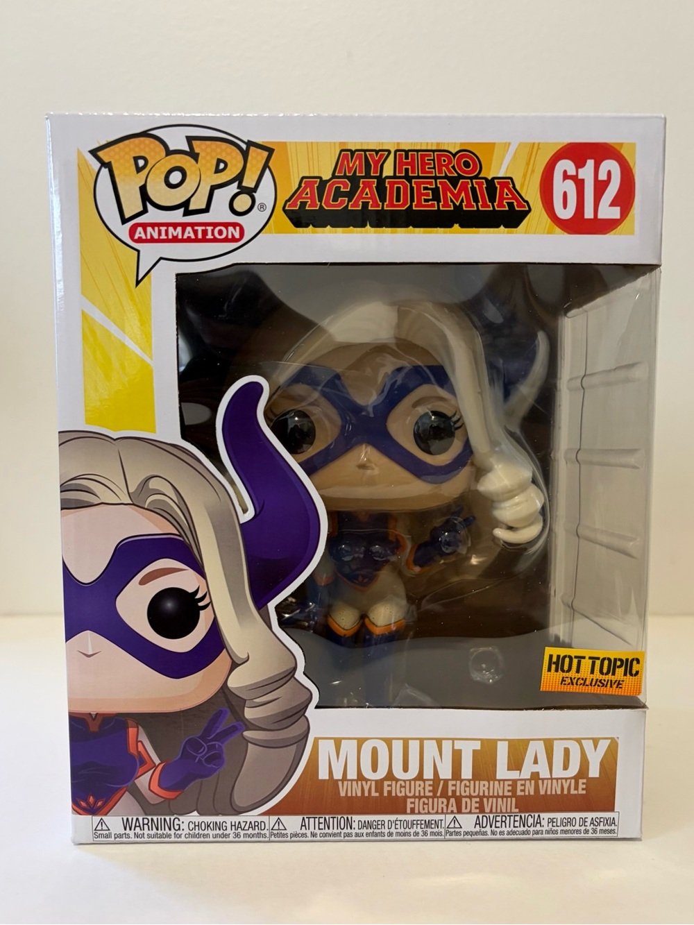 Mount Lady Funko Pop 6in exclusve